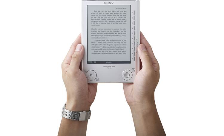 Sony PRS-505 Reader Digital Book In hand