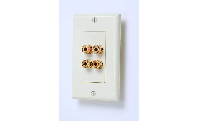 Niles® Audio 4-post Wall Outlets for Speaker Wires Front
