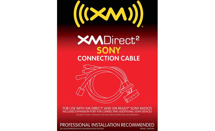 XM Direct 2 Sony Adapter Cable Front