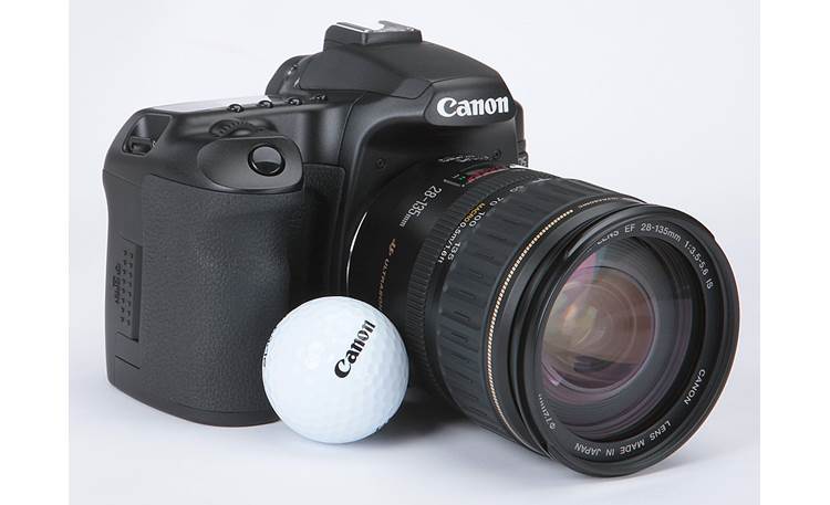 Canon EOS 40D With golf ball<br>(for scale)
