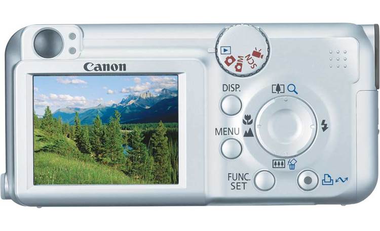 Canon PowerShot A460 Back