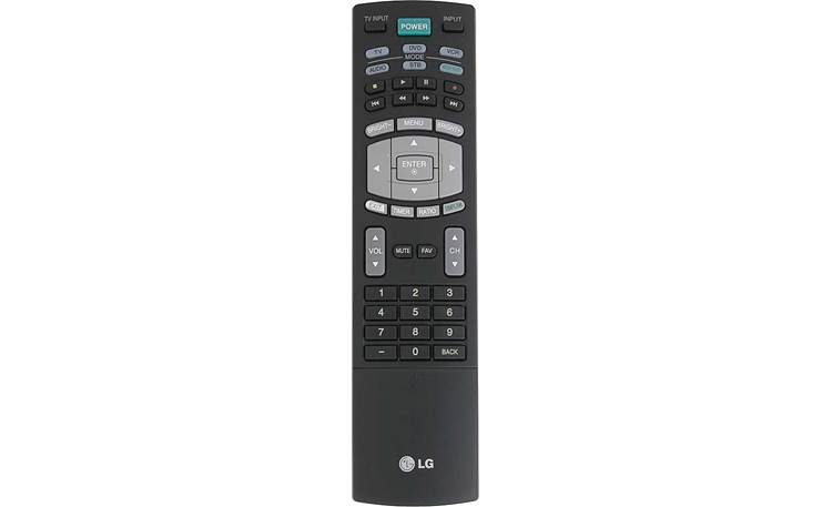 LG 42LB5D Remote <br>(cover closed)
