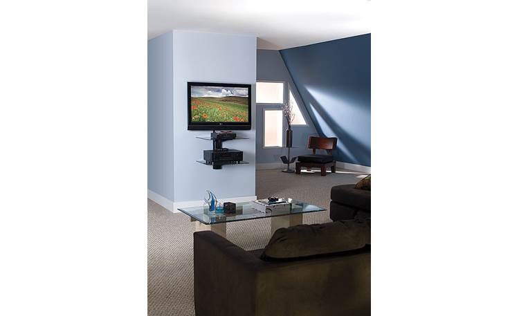Sanus VF2012 Mounted on wall (A/V system not included)