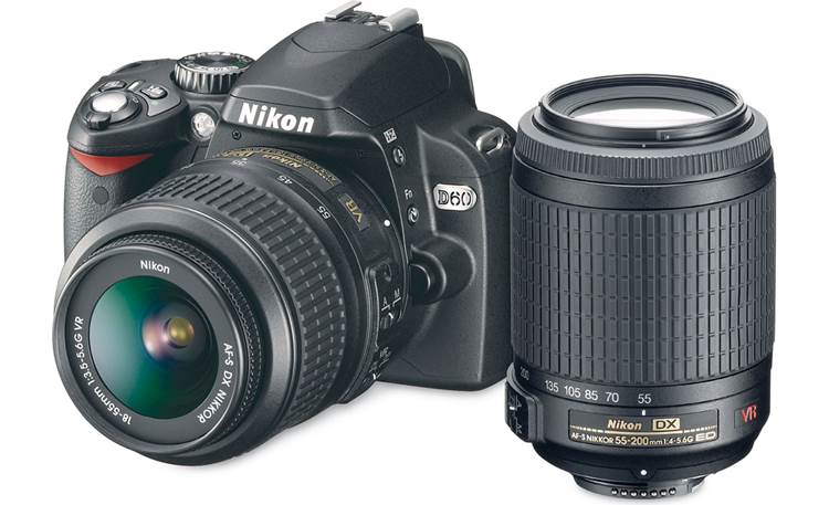 Nikon D60 2-Lens Kit Front