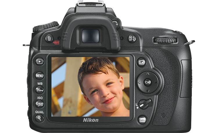 Nikon D90 Kit Back
