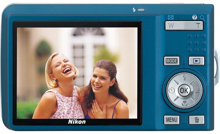 Nikon Coolpix S550 Back (Blue)