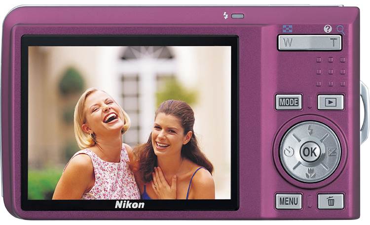 Nikon Coolpix S550 Back (Plum)