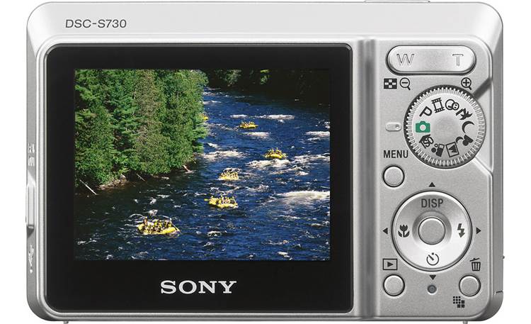 Sony Cyber-shot DSC-S730 Back