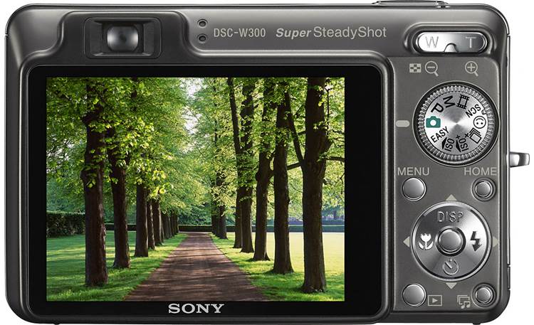 Sony Cyber-shot® DSC-W300 Back