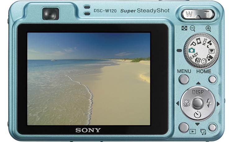 Sony Cyber-shot DSC-W120 Back