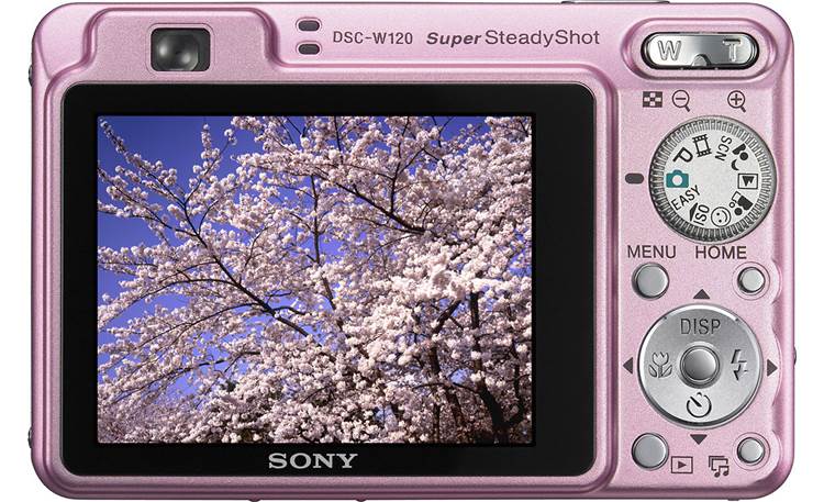 Sony Cyber-shot DSC-W120 Back