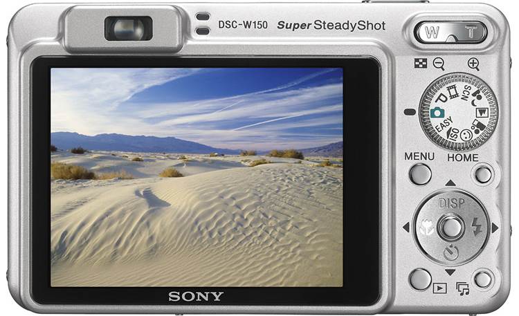 Sony Cyber-shot DSC-W150 Back