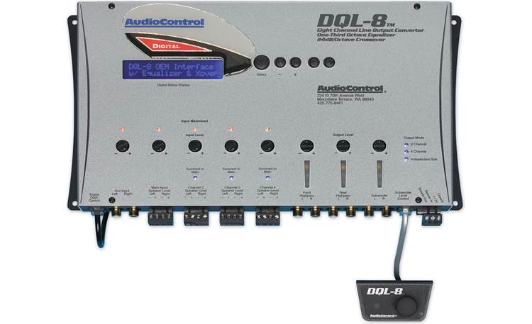 AudioControl DQL-8™ Front
