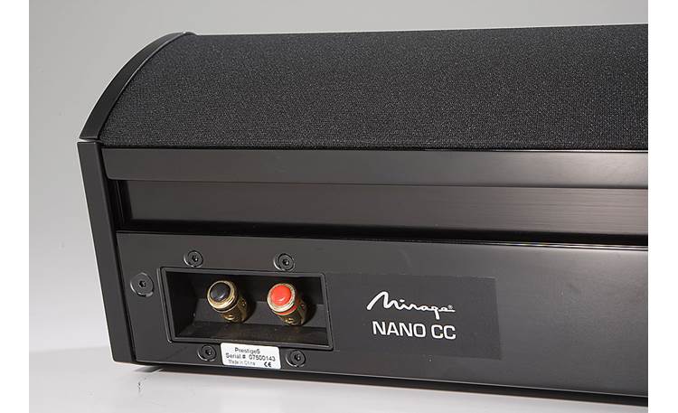 Mirage Nanosat® Prestige 5 Home Theater Speaker System Center channel (back)