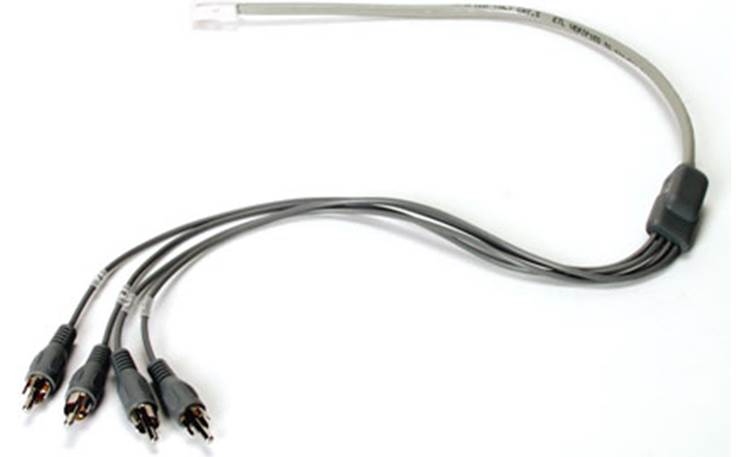 On-Q RJ-45 to Four RCA Audio Cable Front