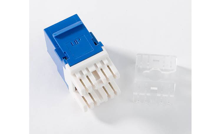 On-Q CAT-5e RJ-45 Keystone Connector Front