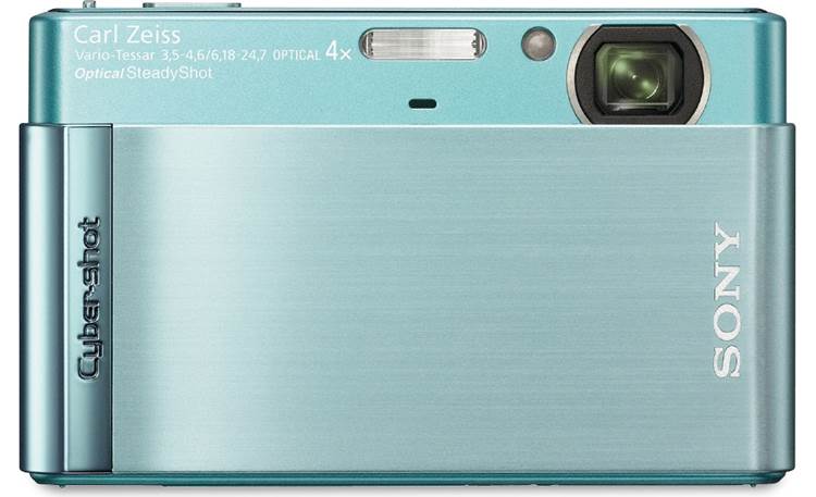 Sony Cyber-shot® DSC-T90 Straight-on view (blue)