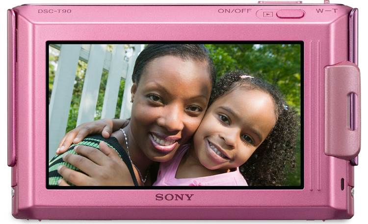 Sony Cyber-shot® DSC-T90 Back (pink)