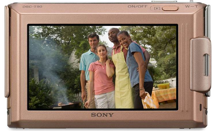 Sony Cyber-shot® DSC-T90 Back (brown)