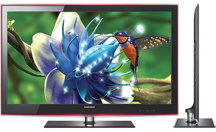 Samsung UN40B6000 LED TV Front and side views