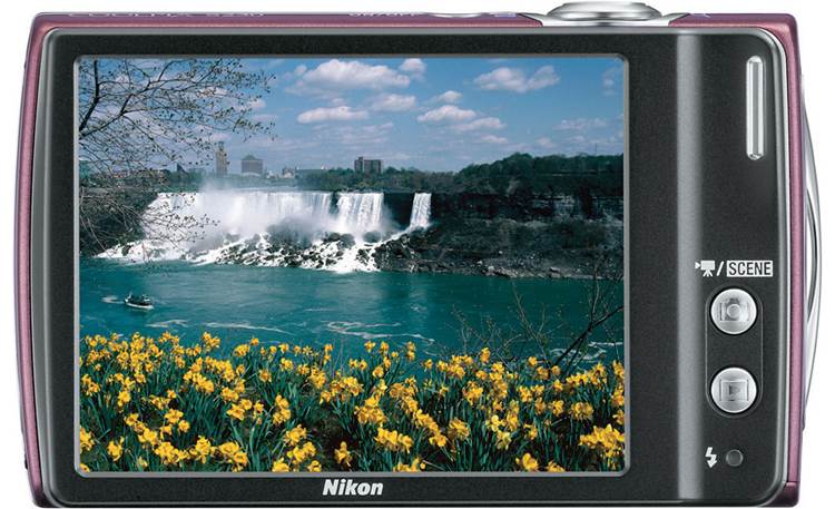 Nikon Coolpix S230 Digital Camera Package Back of S230