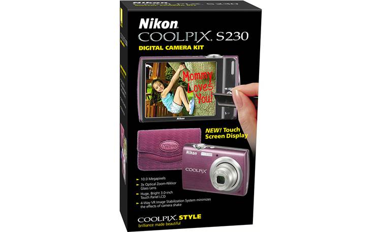 Nikon Coolpix S230 Digital Camera Package Packaging