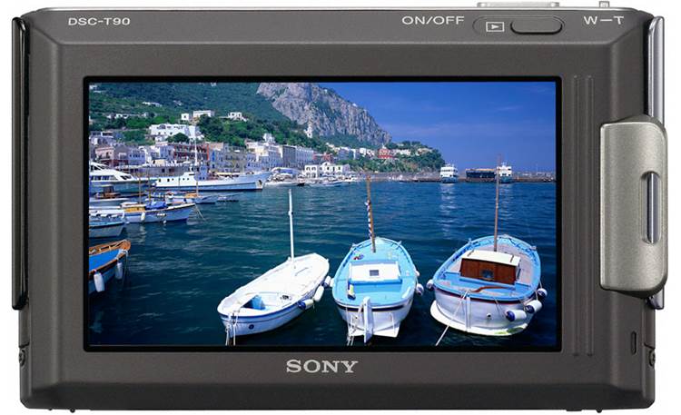 Sony Cyber-shot® DSC-T90 Back
