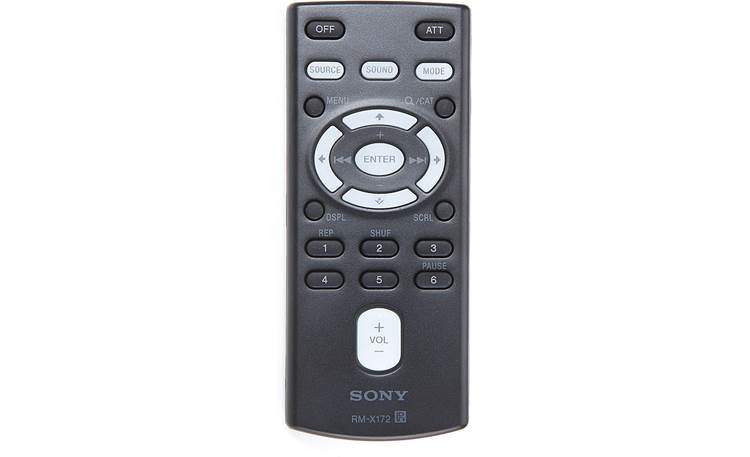 Sony CDX-GT740UI Remote
