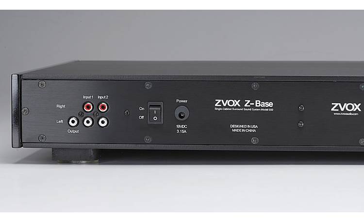ZVOX Z-Base 550 Back