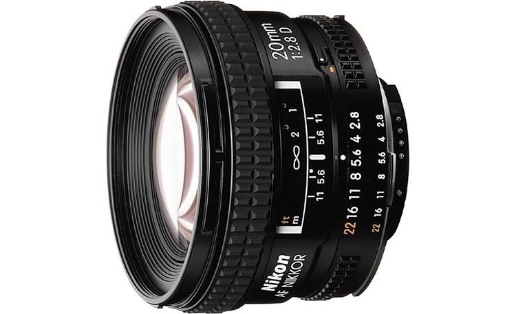 Nikon AF Nikkor 20mm f/2.8D Lens Front