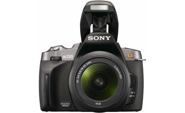 Sony Alpha DSLR-A330 Kit With flash extended (black)