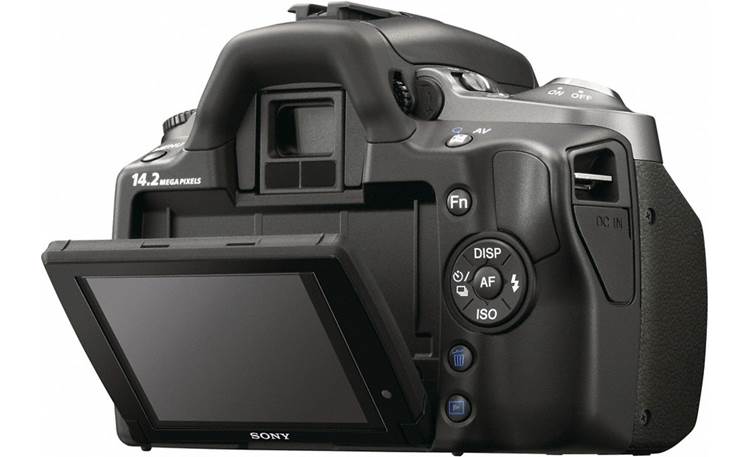 Sony Alpha DSLR-A380 Kit LCD (extended down)