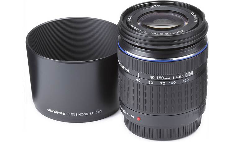 Olympus E-620 Two-lens Kit 40-150mm zoom lens and hood