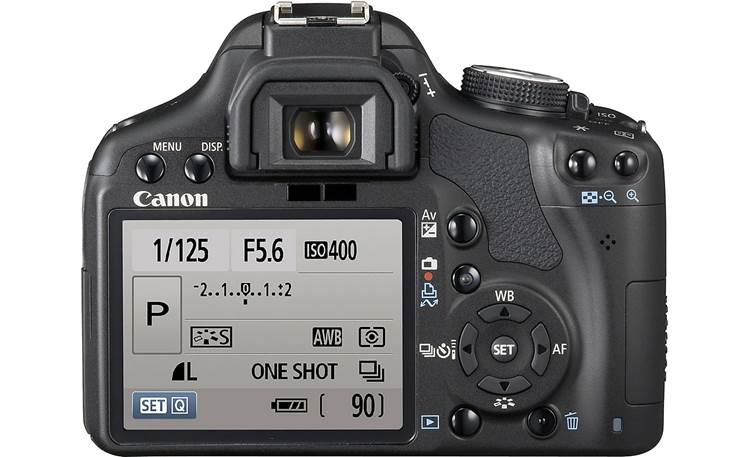 Canon EOS Digital Rebel T1i Kit Back