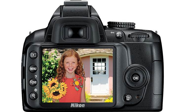 Nikon D3000 Kit Back