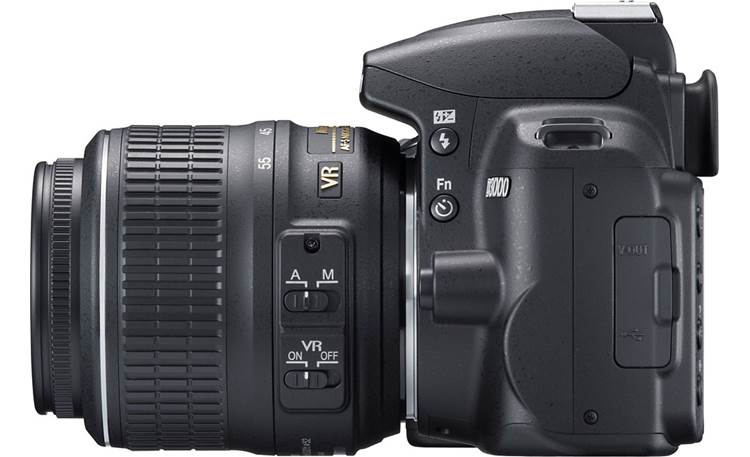 Nikon D3000 Kit Left