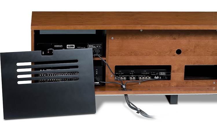 BDI Avion 8929 Series II Natural Cherry - back panel and cable managment (components not included)