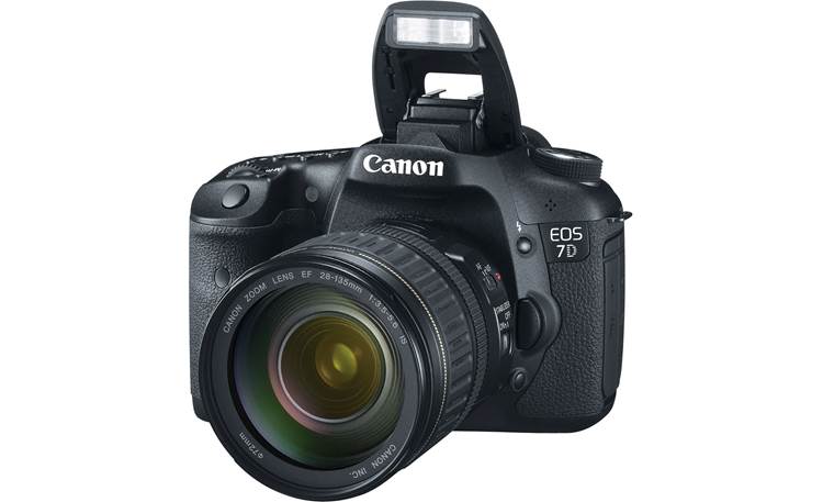 Canon EOS 7D Kit With flash extended