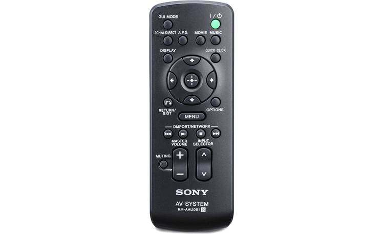 Sony ES STR-DA5500ES Basic remote