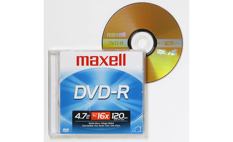 Maxell Recordable DVD-R Disc Front