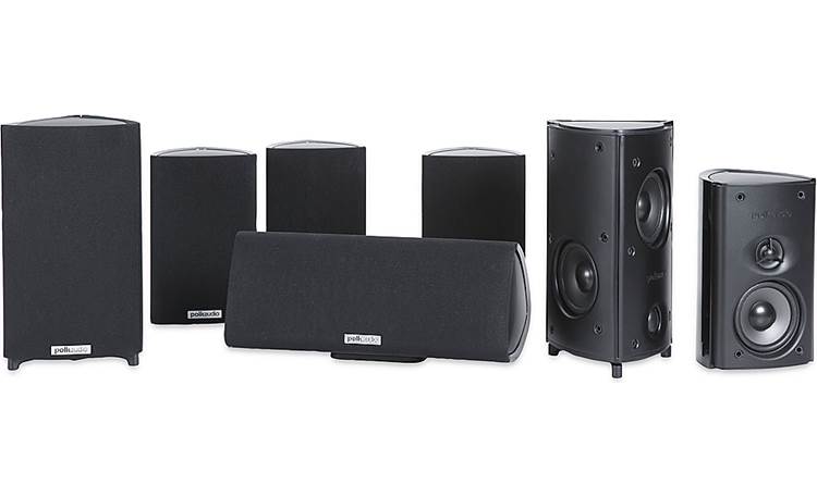 Polk Audio RM87 Home Theater Speaker System Front