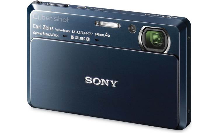 Sony Cyber Shot DSC TX7 Dark Blue 10 2 Megapixel Digital Camera With