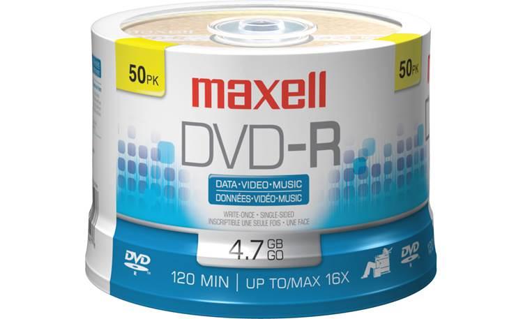 Maxell Recordable DVD-R Disc Front