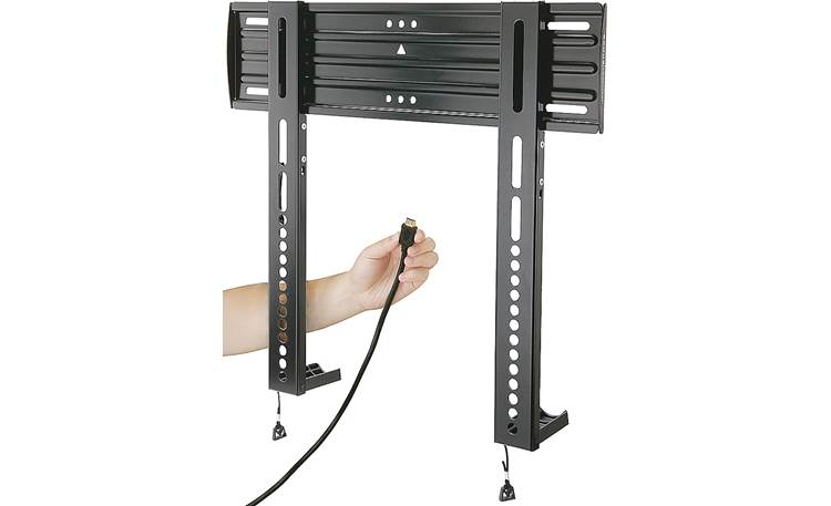 Sanus VML10 Clickstands holding mount out for cable connection