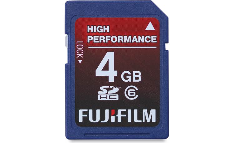 Fujifilm SDHC Memory Card Front