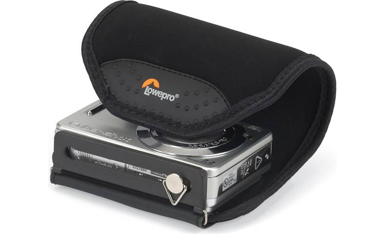 Lowepro D-Wrap™ Shown wrapping around camera (not included)