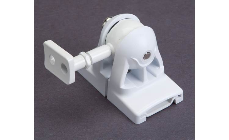 Pinpoint AM30 Shown with keyhole adapter attached (White)