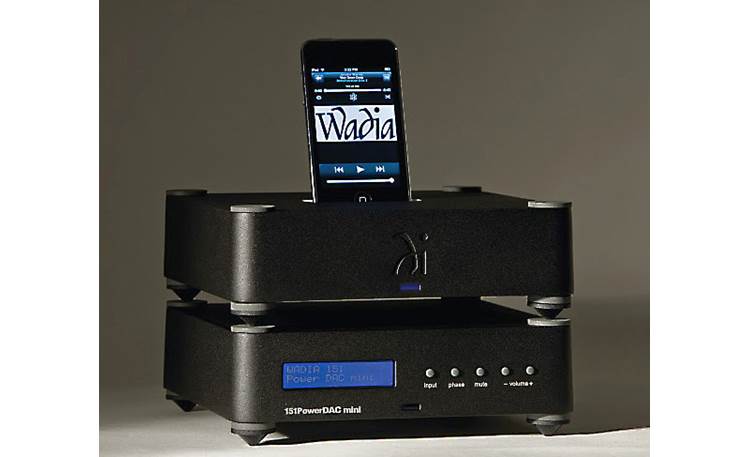 Wadia 151 PowerDAC mini Shown with 170iTransport iPod dock (dock and iPod not included)