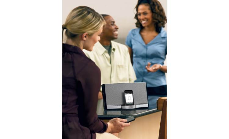 Bose® SoundDock® Portable digital music system On a tabletop