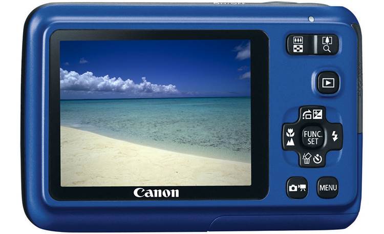 Canon PowerShot A495 Back (blue)